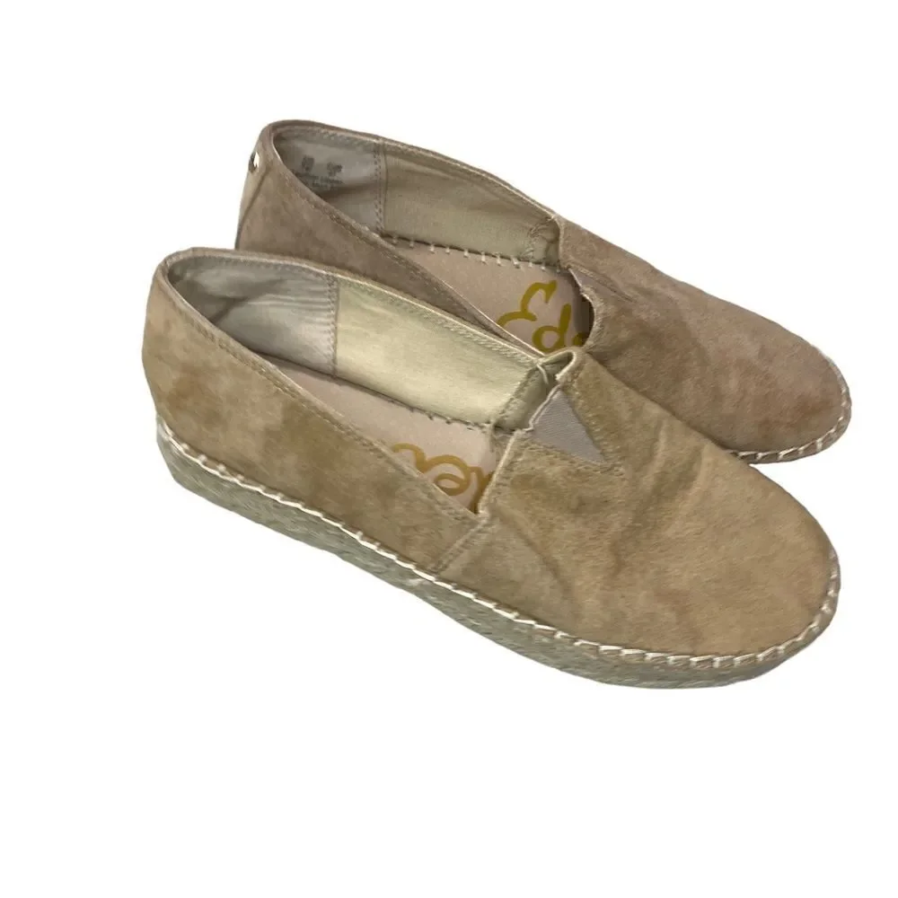 Sam Edelman Cherlene Espadrille Platform Slip-on Size 7